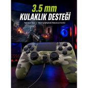 MiraLive LED Işıklı Oyun Kolu – Durum Göstergeli Şık Tasarım - Renkli