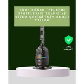 MiraLive Yüz Takipli 360° Akıllı Gimbal Telefon ve Aksiyon Kamera Uyumlu
