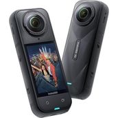 Misda Store X5 Standart Paket - 8k 360 Derece Aksiyon Kamerası, Üç Kı-Power & Değiştirilebilir Objektif Taşıma Çantası ile