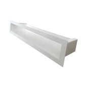 Miss Worble 50x10 cm Beyaz Şömine Menfezi