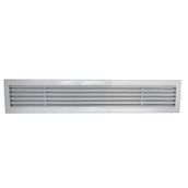 Miss Worble Lineer 40x10 cm Beyaz Şömine Menfezi
