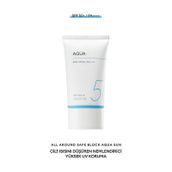 Missha All Around Safe Block Aqua Sun Gel SPF50+ PA++++ 50 ml Su Bazlı Nemlendirici Güneş Koruyucu Jel