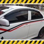 Mitsubishi Lancer 2015 Mugen Cam Rüzgarlığı