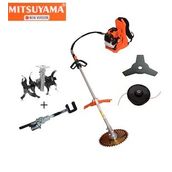 Mitsuyama Japon Sırt Tırpan + Zeytin Silkeleme + Akrep Çapa Makinesi 4.2kw 5.7hp