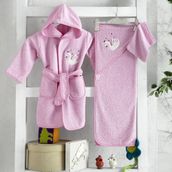 Mixibaby Bebek Bornoz Seti