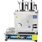 Mizan 40 Lık Lpg Tüplü 30 lt 2 Demlikli Çay Kazanı