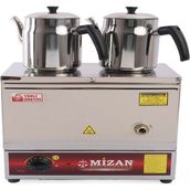 Mizan Elektrikli Çay Kazanı 20 Lt. Çift Demlikli Damıtma Özelliği ile Güçlü Performans