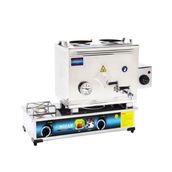 Mizan MİZAN-MÇ302-G 40'lık Doğalgazlı Elektrikli 30 L 2 Demlikli Çay Kazanı Ocağı