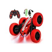 MJ TOYS Uzaktan Kumandalı 360° Şarjlı Çift Yönlü Akrobat Araba Akrobat Araba Çılgın Stunt Rc Araba