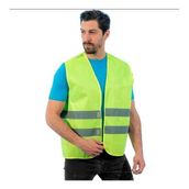 MK Motor Motosiklet Ikaz Yeleği Reflektörlü Ikaz Yeleği Standart - Gri - Sarı - 10
