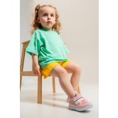 mnpc Unisex Çocuk Pembe Günlük İlk Adım Spor Ayakkabı