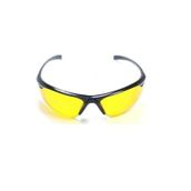 Mobgift Anti Far Yarım Çerçeve Unisex Gece Görüş Gözlüğü Siyah -