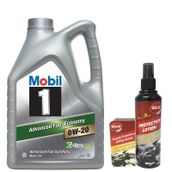 Mobil 1 0W-20 5 lt Tam Sentetik Motor Yağı + Gojo Araç Bakım Seti