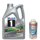Mobil 1 0W-20 5 lt Tam Sentetik Motor Yağı+150 ml Intermax Klima Temizleyici