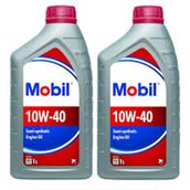 Mobil 10W-40 2x1 lt Yarı Sentetik Motor Yağı