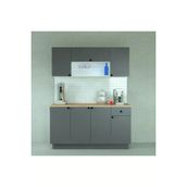 Mobilique 160 cm Ahşap MDF Tezgahlı Hazır Mutfak