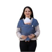 moby baby co. Sling -%100 Pamuk - Wrap - Bebek Taşıma Şalı (Lacivert, 450cm x50cm)