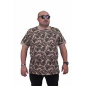 Moc Grande 24455 Hawai Bej Erkek T-shirt