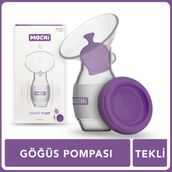Mochi Göğüs Pompası 120 ml Medikal Silikon Malzeme ile Ergonomik Tasarım ve BPA İçermez