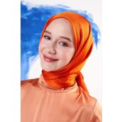 Moda Kaşmir Janjan Turuncu Şal
