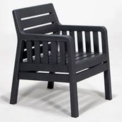 Modalife Lara Tekli Bahçe Balkon Koltuğu