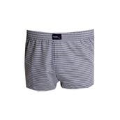 Mode XL 6348 Gri Desenli Poplin Erkek Boxer