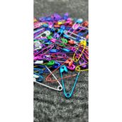MODGER Mini Çengelli Iğne (2 Cm 1 Paket 50 Ad ) Renkli