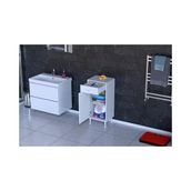 Modilayn Emir 40 x 88 x 32,5 cm 2 Bölmeli Çok Amaçlı Beyaz Dolap