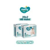 Moffy No:4 Maxi 60 Adet Bebek Bezi