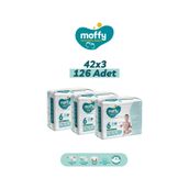 Moffy No:6 XLarge 126 Adet Bebek Bezi