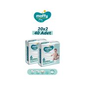 Moffy No:6 XLarge 40 Adet Bebek Bezi