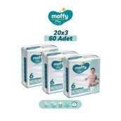 Moffy No:6 XLarge 60 Adet Bebek Bezi
