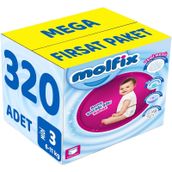 Molfix No:3 Midi 320 Adet Külot Bebek Bezi