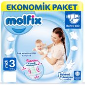 Molfix No:3 Midi Bebek Bezi
