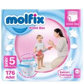 Molfix No:5 Junior 176 Adet Külot Bebek Bezi