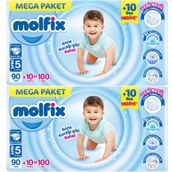 Molfix No:5 Junior 200 Adet Bebek Bezi