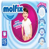 Molfix No:5 Junior 264 Adet Külot Bebek Bezi