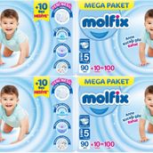 Molfix No:5 Junior 400 Adet Bebek Bezi