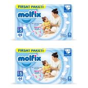 Molfix No:5+ Junior Plus 88 Adet Bebek Bezi