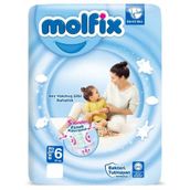 Molfix No:6 XLarge 128 Adet Bebek Bezi