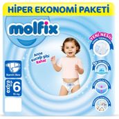 Molfix No:6 XLarge 190 Adet Bebek Bezi