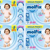Molfix No:6 XLarge 320 Adet Bebek Bezi