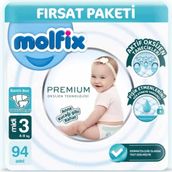 Molfix Premium No:3 Midi 94 Adet Bebek Bezi