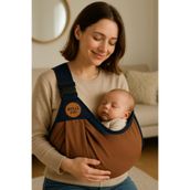 Molls Baby GÜVENLİ KİLİT SİSTEMLİ SLİNG KANGURU TAŞIYICI BEBEK YAN TAŞIMA
