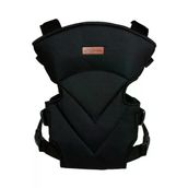 Molmini Comfort Bel Destekli Ergonomik Bebek Taşıma Çantası Ana Kucağı Anakucağı Baby Sling Siyah Kanguru