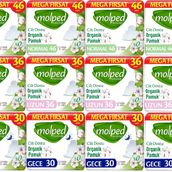 Molped Pure Soft 184 Adet Normal + 144 Adet Uzun + 120 Adet Gece Hijyenik Ped