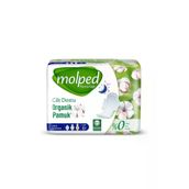Molped Pure Soft Cilt Dostu Organik Pamuk Ultra Gece 6 Adet Ped