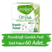 Molped Pure&Soft Günlük 60 Adet Ped