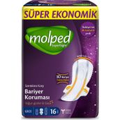 Molped Süper Ekonomik Süpernight Gece 16x6 96 Adet Ped