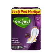 Molped Süper Gece 20x6 120 Adet Supernight Dev Ekonomik Ped